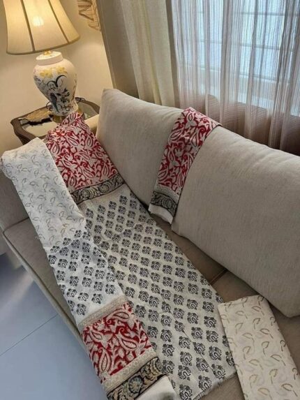 Soft Khaddi Cotton tai dai screen print 3 piece