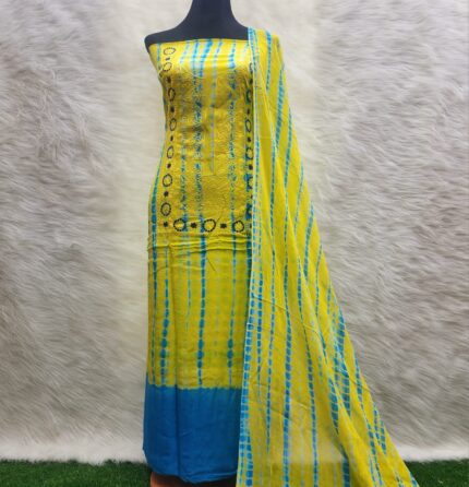 Embroidery creap silk tae- dae- 2 piece