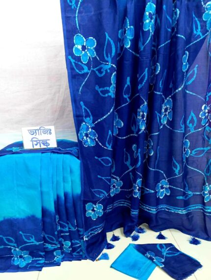 কুমিল্লা সিল্ক বাটিক শাড়ি