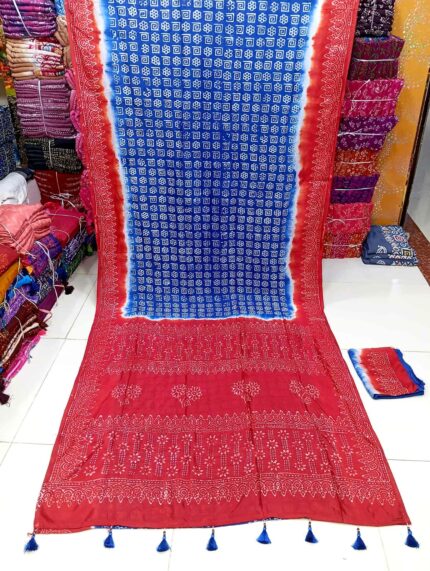 কুমিল্লা সিল্ক বাটিক শাড়ি